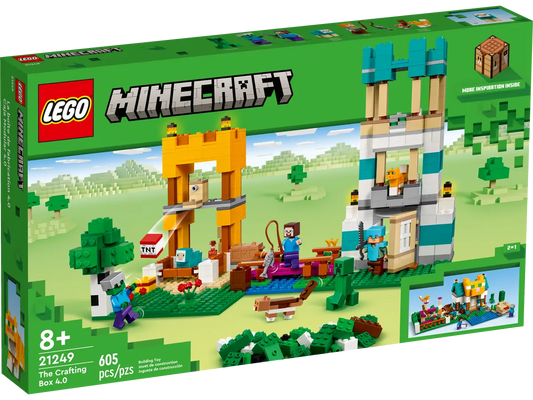 LEGO Minecraft 21249 The Crafting Box 4.0