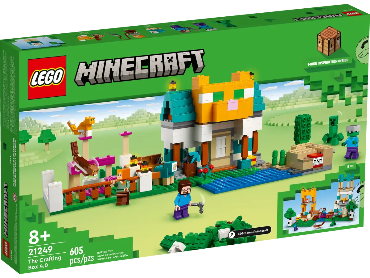 LEGO Minecraft 21249 The Crafting Box 4.0