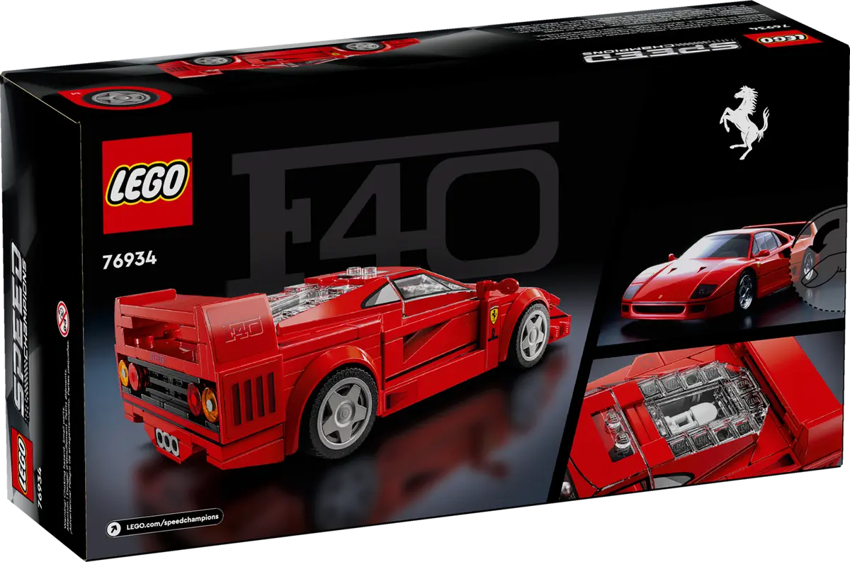 LEGO Speed Champions 76934 Ferrari F40 Supercar