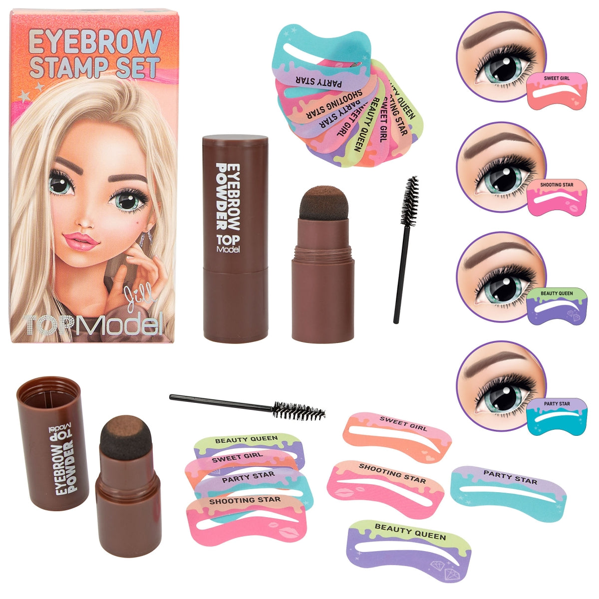 TOPModel Eyebrow Set