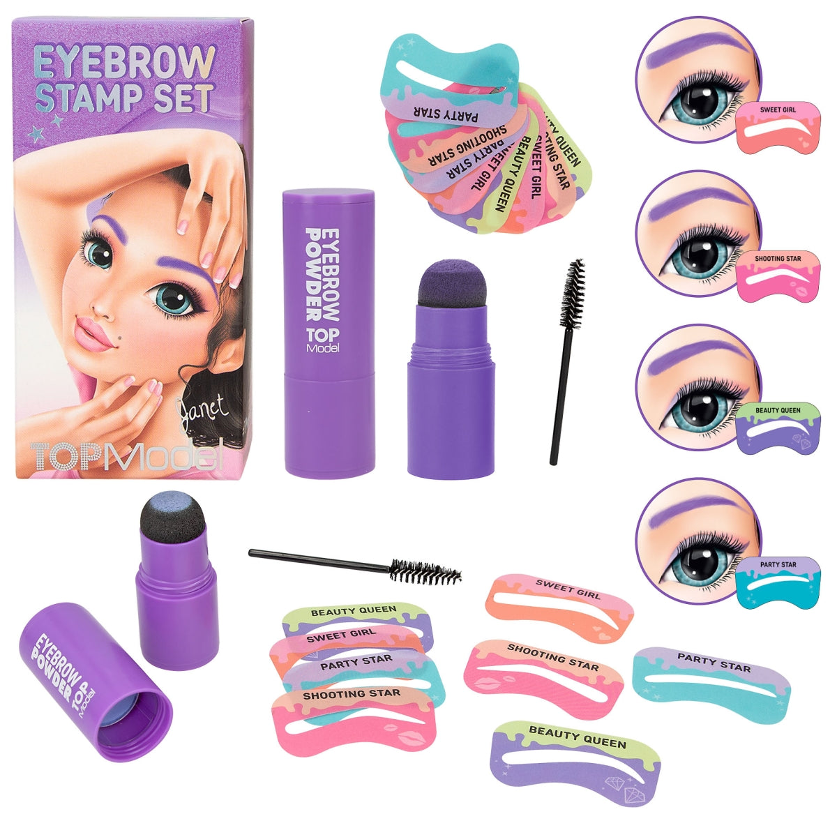 TOPModel Eyebrow Set