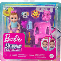 Barbie Skipper Babysitters Inc Doll and Accessories Pink Chair