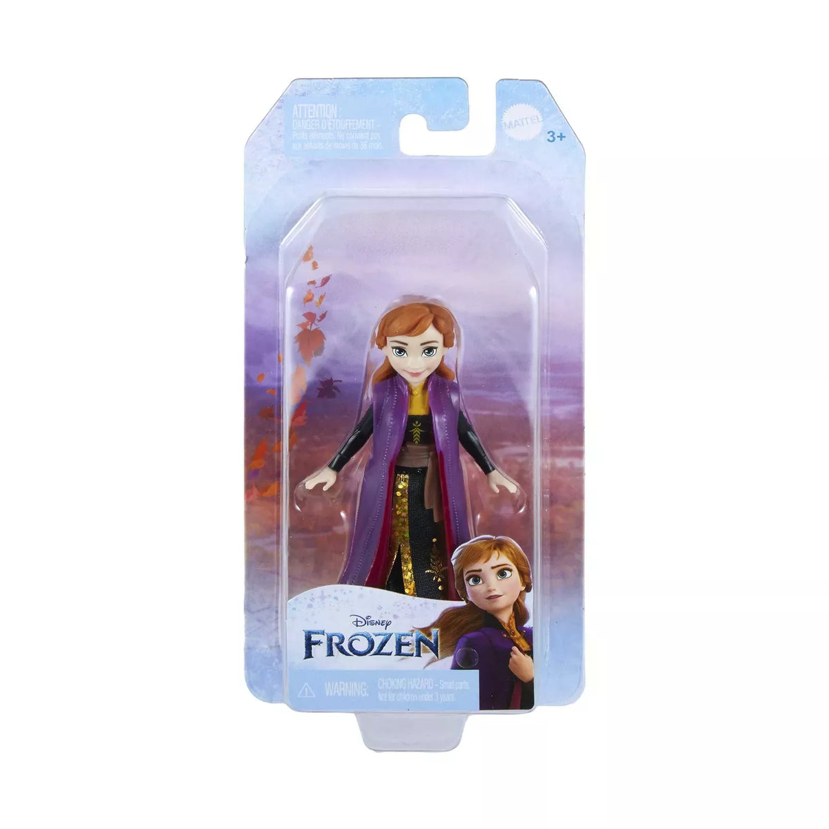 Disney Frozen Anna Doll - Purple