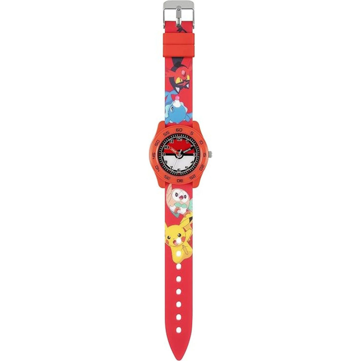 Pokémon watch laid flat