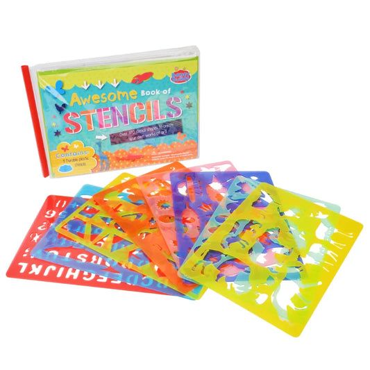 Book of Awesome Stencils for crafts and painting