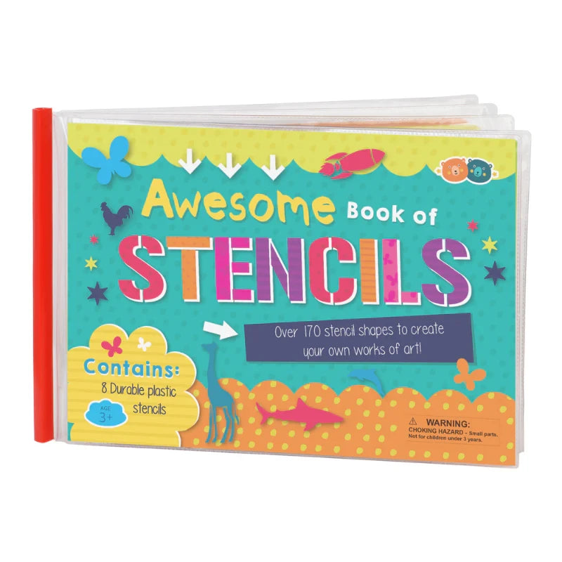 Book of Awesome Stencils picture on the white background