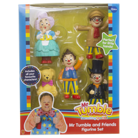 Mr Tumble and Friends Figurine Set picture in the box