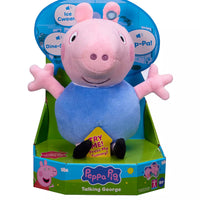 Peppa Pig Talking George Plush Toy picture in the box