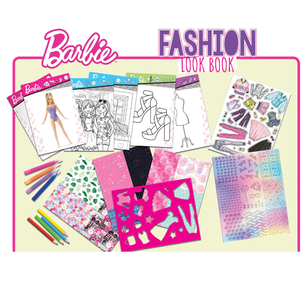 Barbie Sketch Book Fashion Look Book