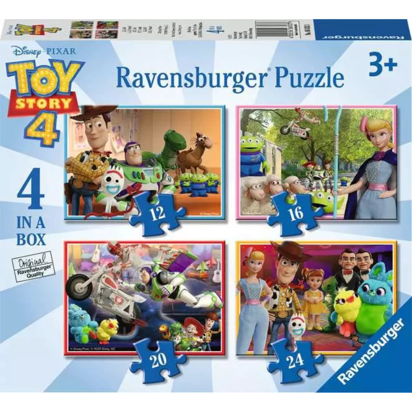 Ravensburger Toy Story 4 Jigsaw Puzzles 4-In-A-Box