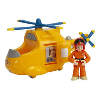 Fireman Sam Wallaby 2 With Krystyna flying helicopter