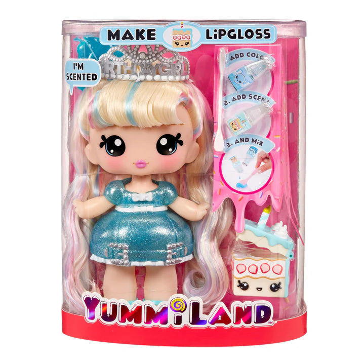 Yummiland Large Doll - Callie Birthday Cake