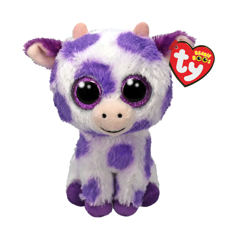 TY 37345 Beanie Boo Ethel Cow