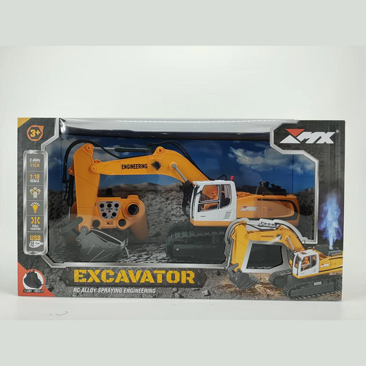 ZMX Radio Control Excavator with Steam 2.4G