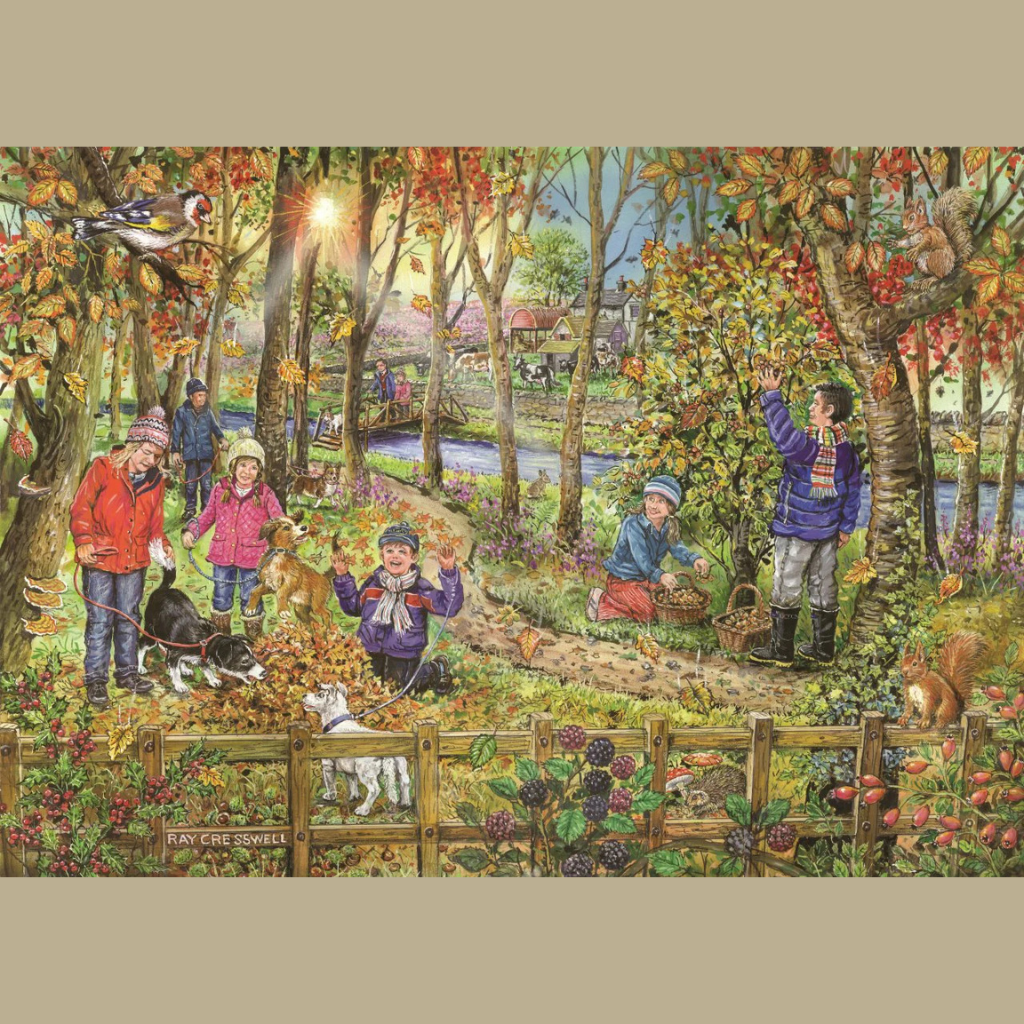 Autumn Leaves - BIG 250 Piece Jigsaw Puzzle