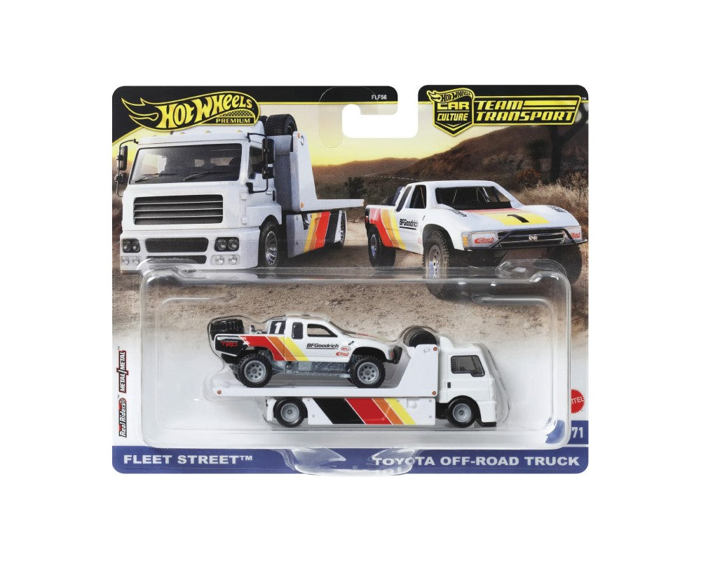 Hot Wheels Team Transport Toyota Fleet Street Off-Road 