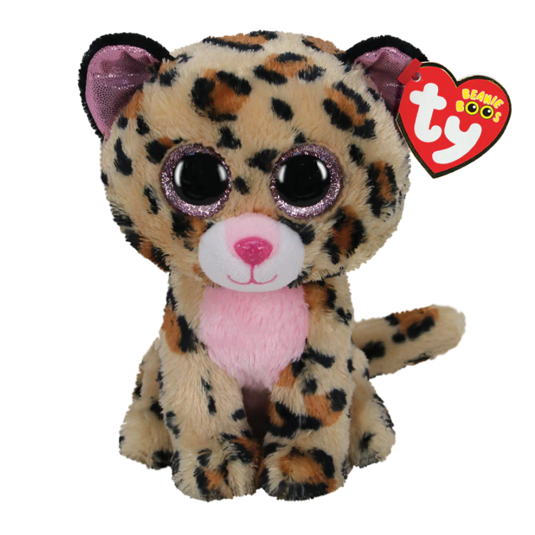 TY 36367 Beanie Boo Livvie Leopard