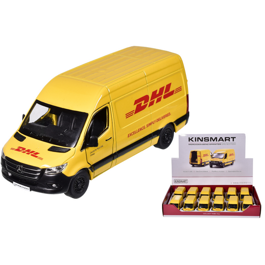 1:48 Die Cast Mercedes Benz Sprinter DHL Van