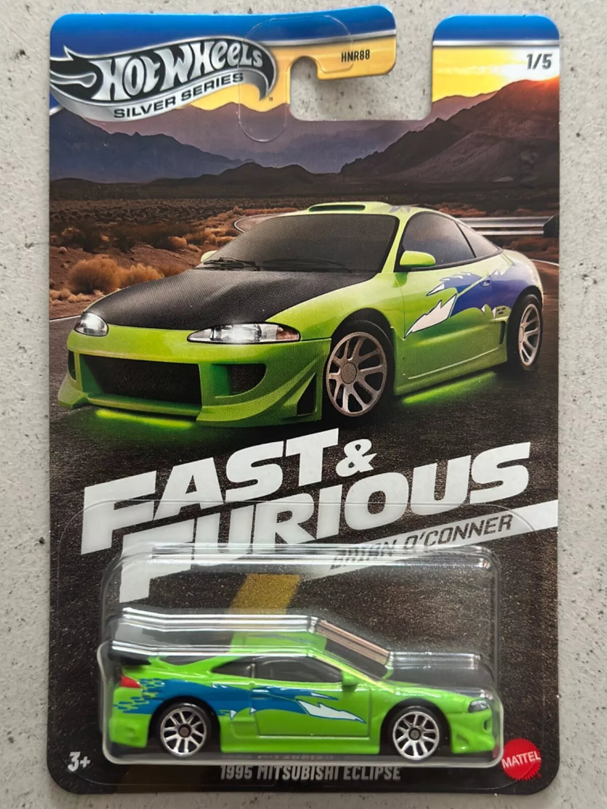 1:64 Fast & Furious 1995 Mitsubishi Eclipse with realistic design
