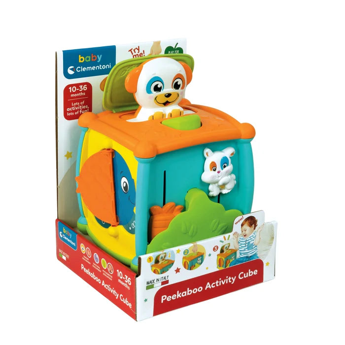 Clementoni Peekaboo Activity Cube