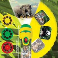 Animal Torch Projector for Kids with 24 different pictures