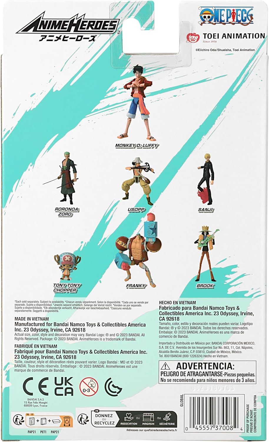 Anime Heroes One Piece Luffy Figure