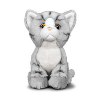 Animigos World Of Nature Grey Tabby Cat