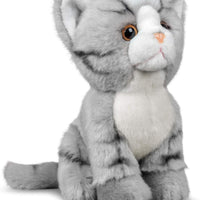 Animigos World Of Nature Grey Tabby Cat