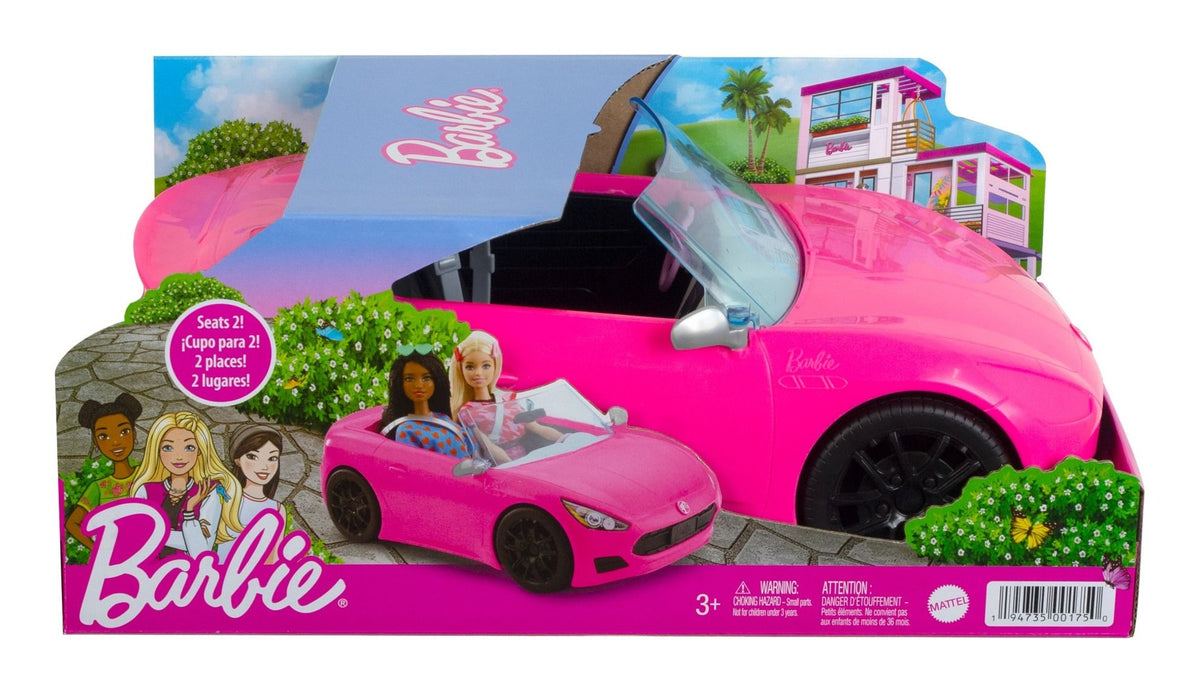 Barbie Convertible Car picture of the box