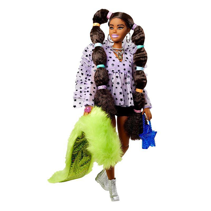 Barbie® Extra Doll 7 in Top and Furry Shrug with Pet Pomeranian