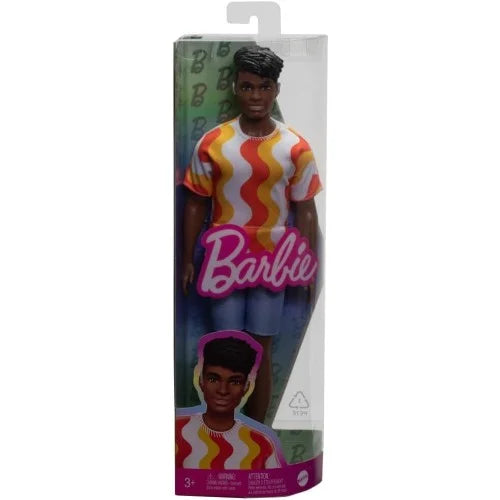 Barbie Fashionistas Ken #220, a stylish toy for endless storytelling fun.
