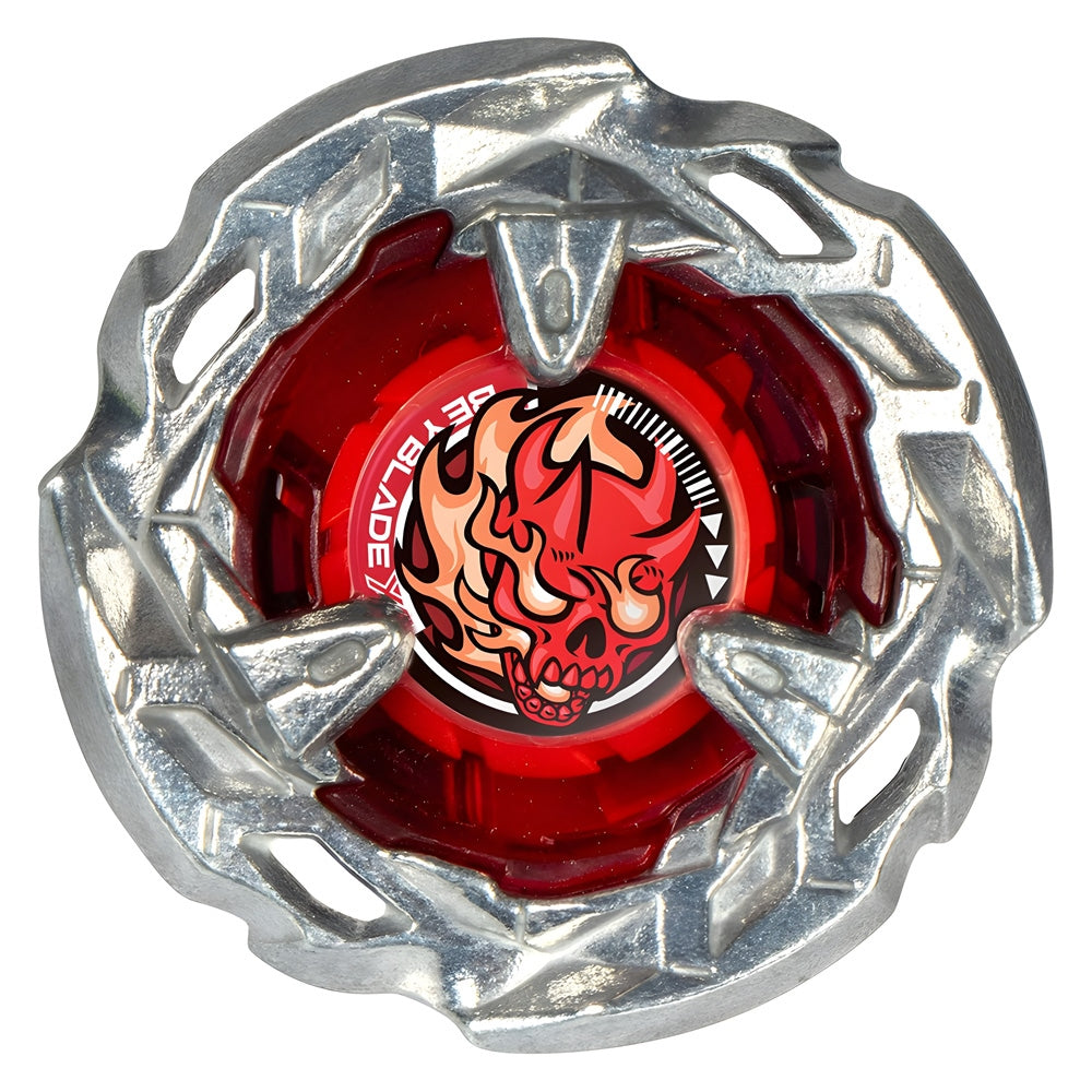 Beyblade BBX Scythe Incendio Balance close view picture on the white background