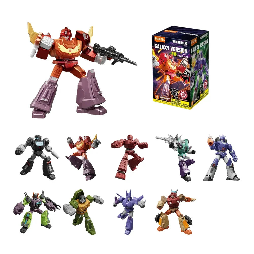 Blokees Transformers Galaxy Version 10 One Shall Stand Blind Box main product photo