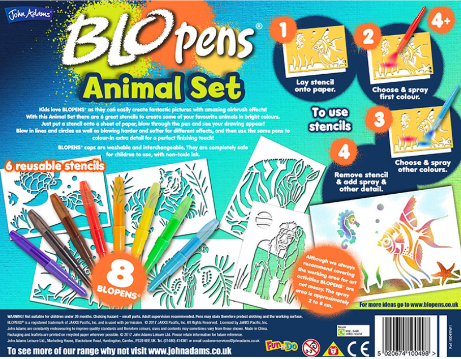 Blopens Animal Activity Set