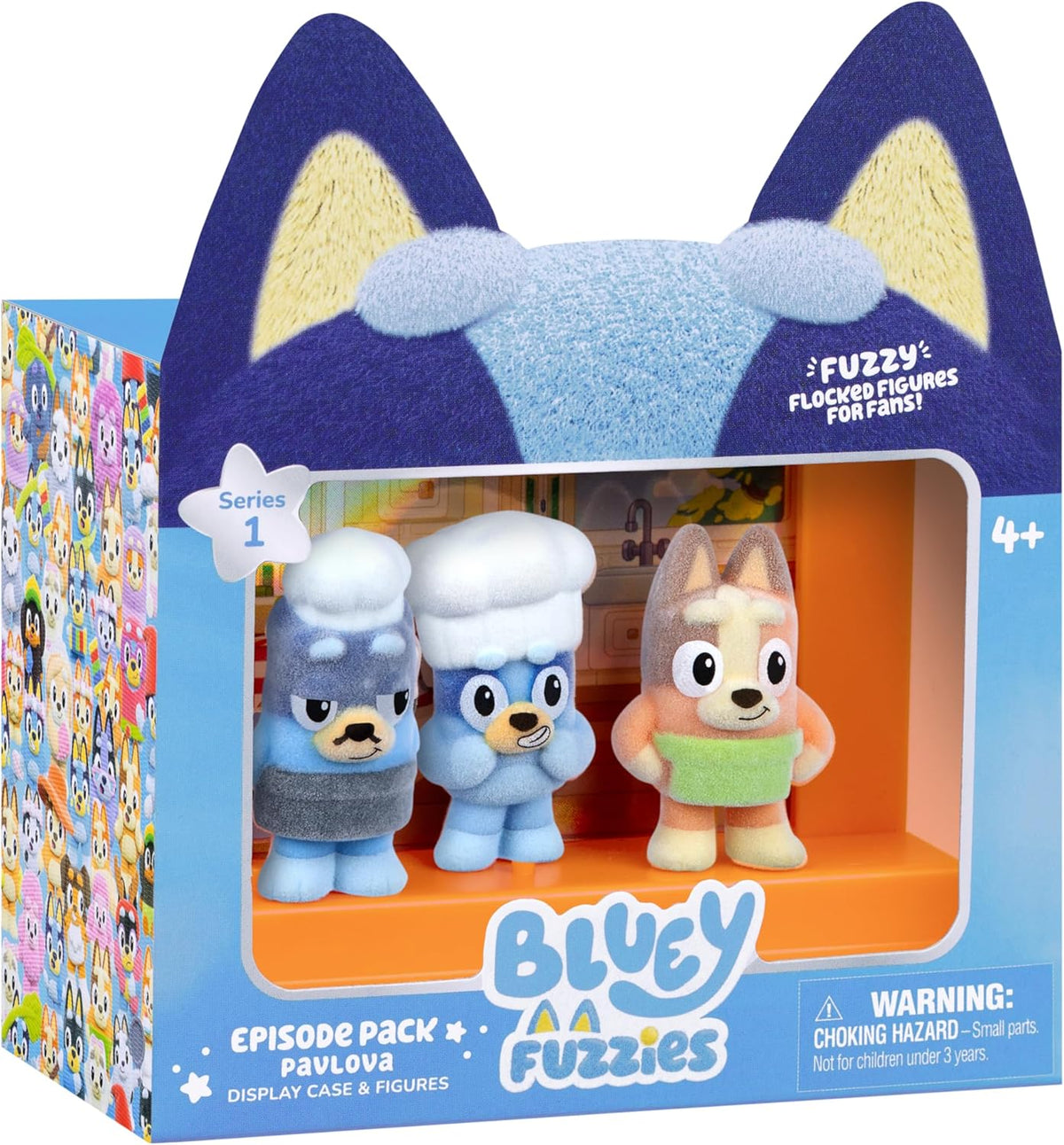 Bluey Fuzzies Pavlova Episode Pack picture in the box