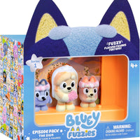 Bluey Fuzzies The Sign Episode picture in the box