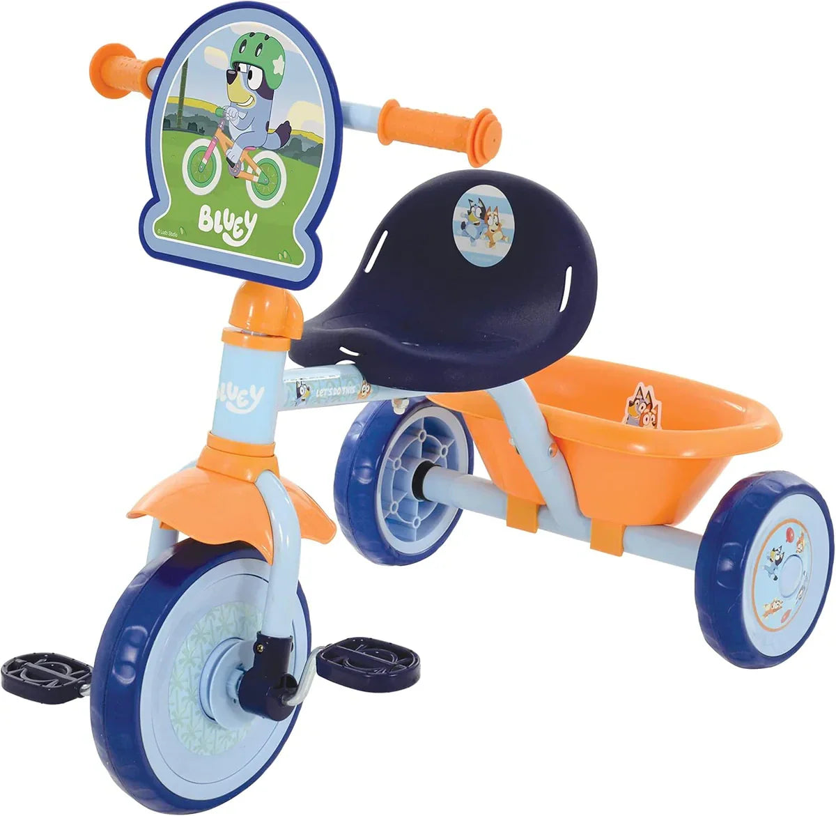 Bluey My First Trike picture on the white background