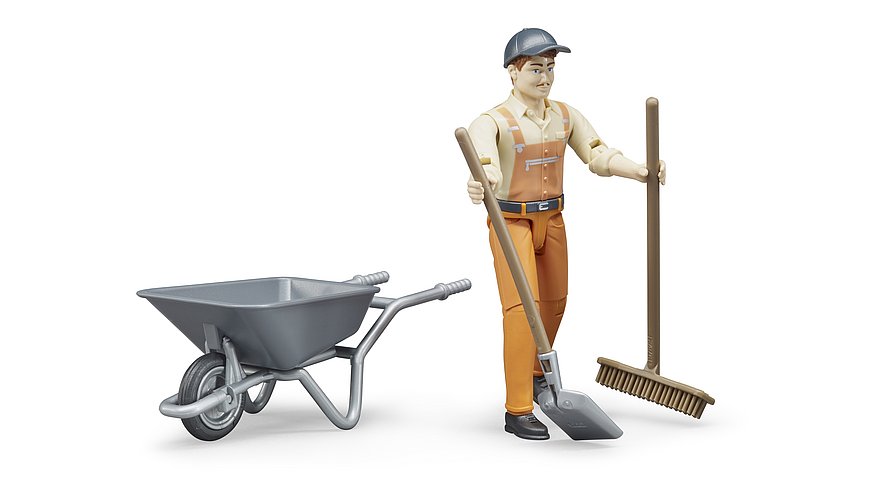 Bruder Municipal Worker Figure Set