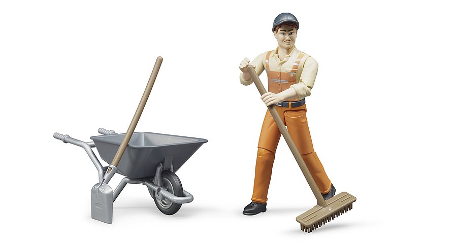 Bruder Municipal Worker Figure Set