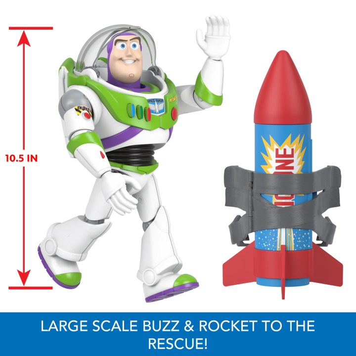 Disney Pixar Toy Story Buzz Lightyear With Rocket