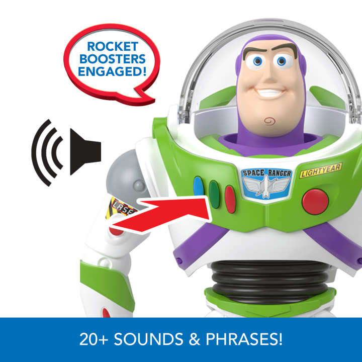 Disney Pixar Toy Story Buzz Lightyear With Rocket