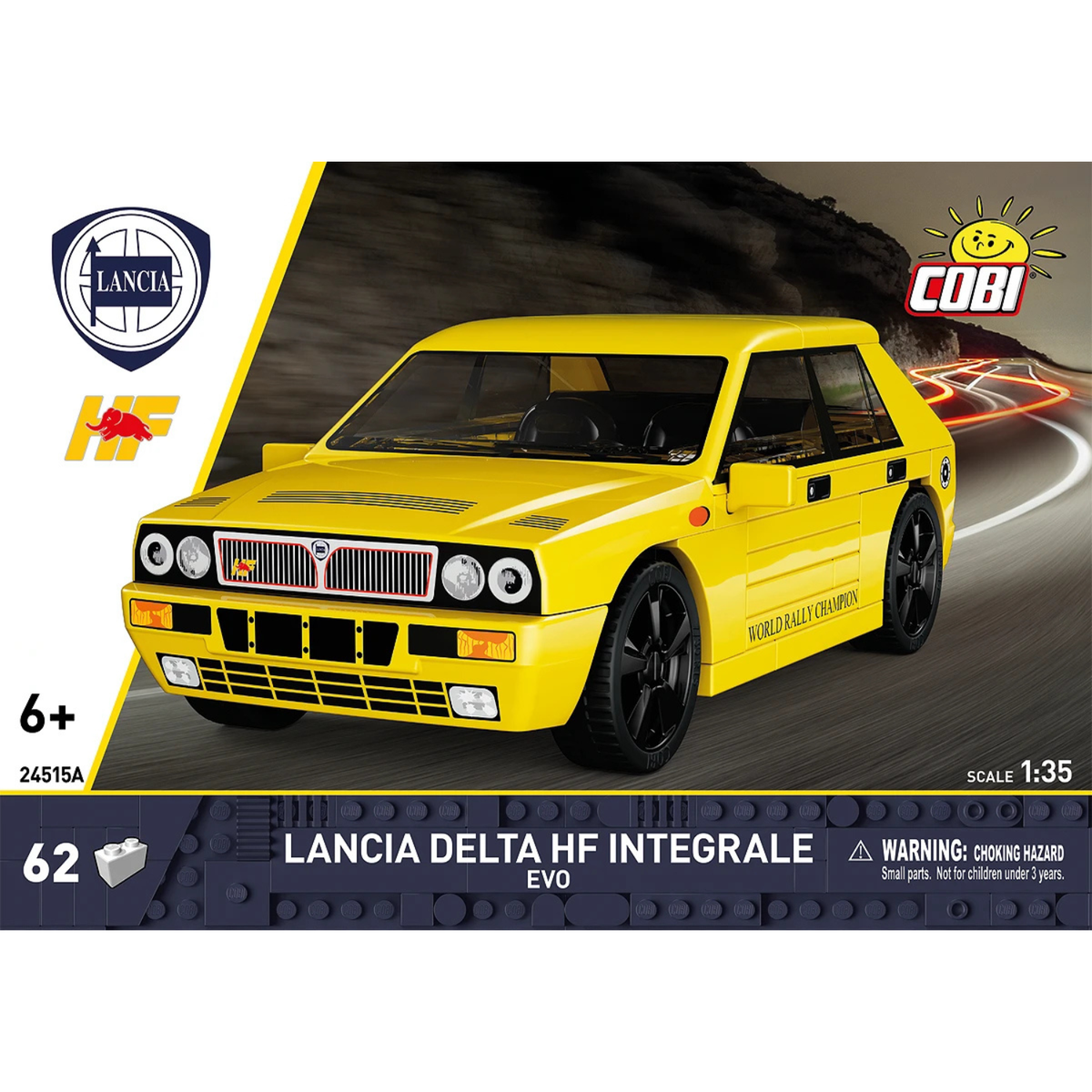 COBI Lancia Delta HF Integrale EVO 1991 for kids over 6 years old