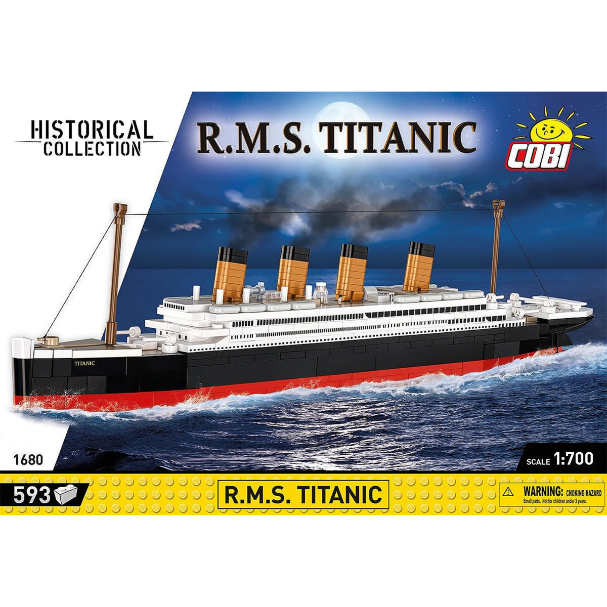 COBI R.M.S. Titanic Building Block Model Set construction toys for adults