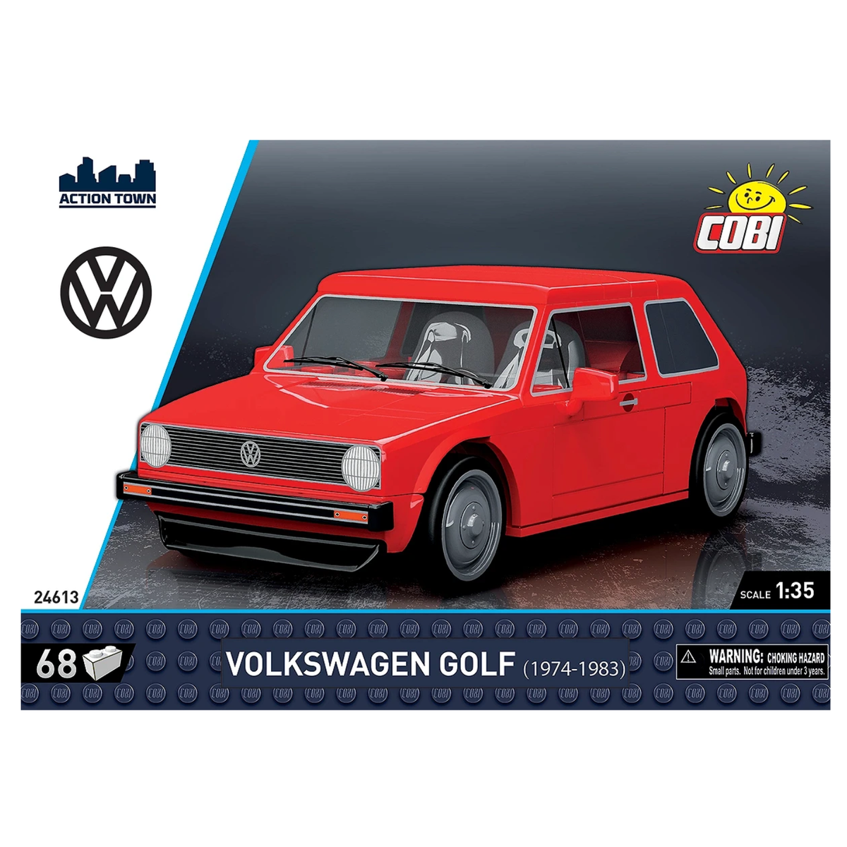 COBI Volkswagen Golf 1974 suitable for kid over 6 years old