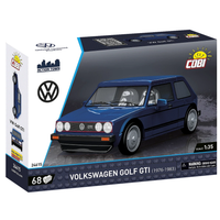 COBI Volkswagen Golf GTI 1976 Building Block Car Model picture of the box