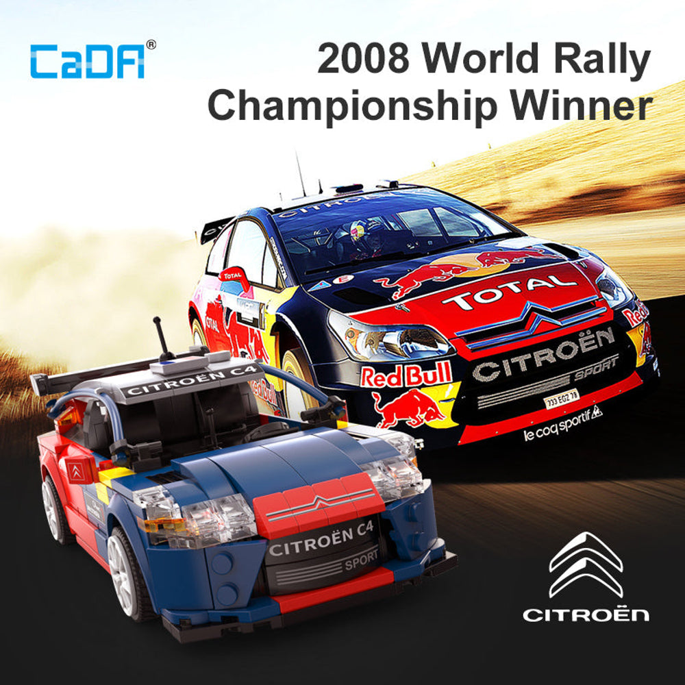CaDA Citroën C4 WRC 2008 RC Rally Car 1:20 product photo 2