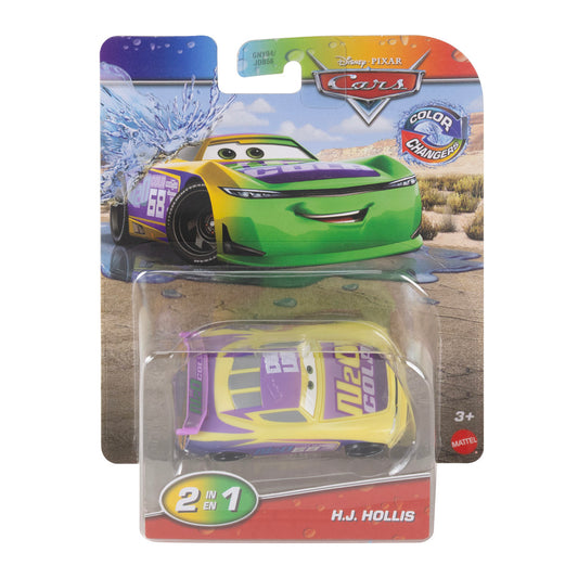 Disney Cars H.J. Hollis Colour Changers Vehicle picture in the box
