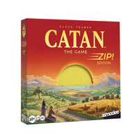 CATAN Zip! Edition box shown at an angle
