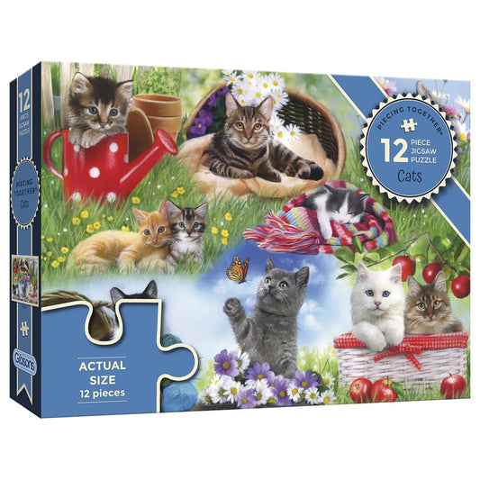 Cats 12 XXL Piece Jigsaw Puzzle