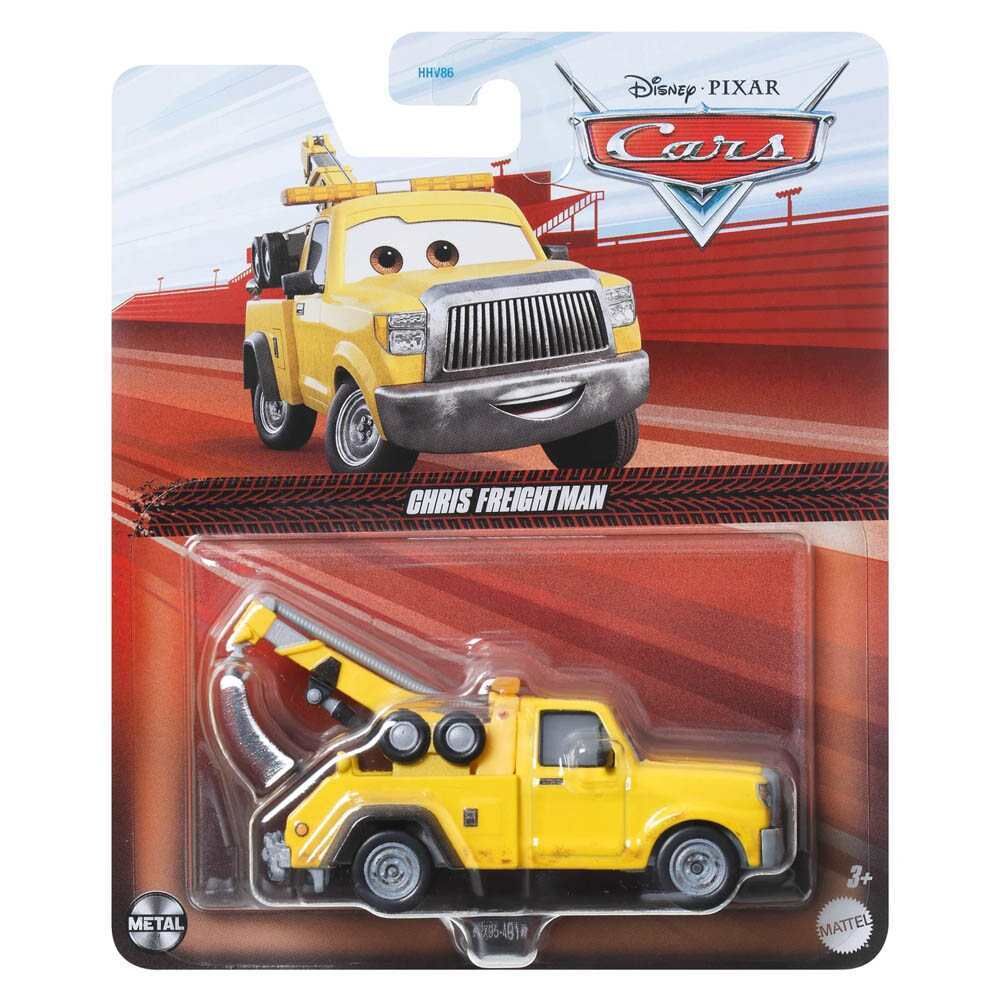 Detailed Disney Pixar Cars: Chris Freightman with an authentic movie-inspired look.
